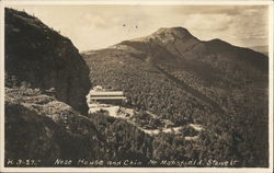 Nose House and Chin, Mt. Mansfield Postcard