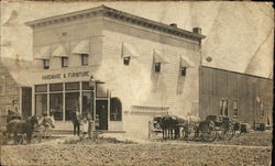 Frontier Hardware & Furniture Store Postcard