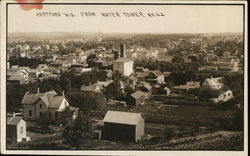 View from Water Tower Postcard