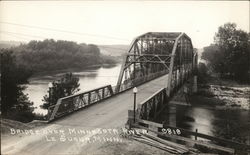 Bridge over Minnesota River Postcard