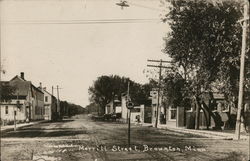 Merrill Street Brownton, MN Postcard Postcard Postcard