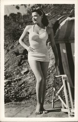 Gene Tierney Postcard