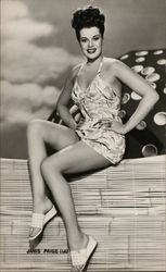 Janis Paige Postcard