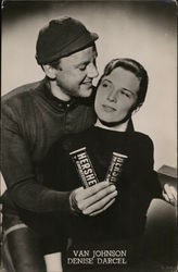 Van Johnson, Denise Darcel - Hershey Chocolate Bars Van Johnson, Denise Darcel - Hershey Chocolate Bars