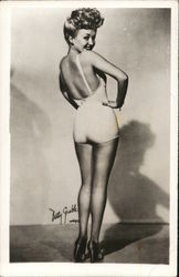 Betty Grable Postcard