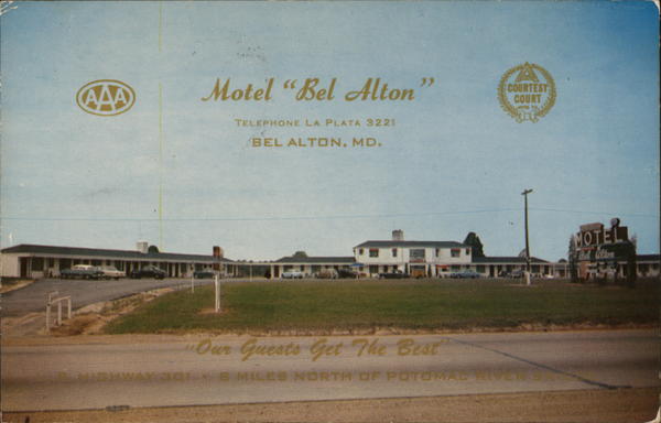Motel Bel Alton Maryland