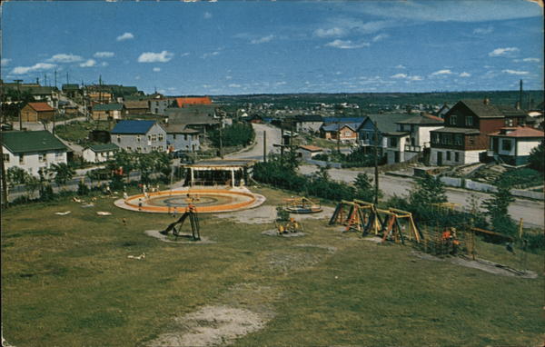 Childrens Rotary Park Flin Flon MB Canada Manitoba