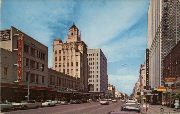 Looking East from 5th Street St. Petersburg Florida