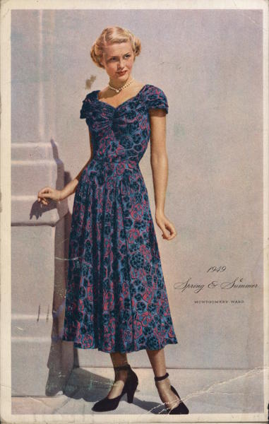 Montgomery Ward Spring Summer 1949 Catalog Advertising