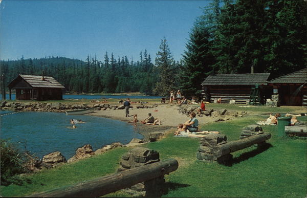 Picnic Grounds - Cascade Lake Olga Washington