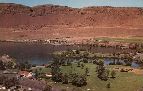 Park Lake in Sun Lakes State Park Coulee City Washington