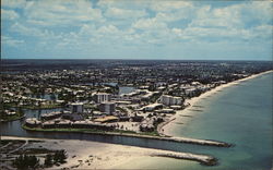 Aerial View of Moorings Pass Naples, FL Postcard Postcard Postcard