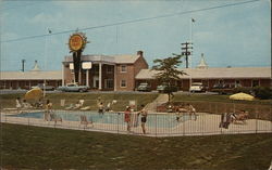 Quality Courts Motel-Towne Hagerstown, MD Postcard Postcard Postcard