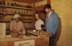 Making Pottery Postcard