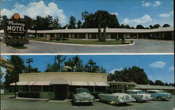 Midway Motel Postcard