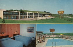 Flickertail Inn Motor Lodge Valley City, ND Postcard Postcard Postcard