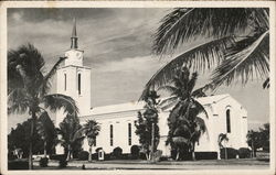 Miami Shores Community Church Postcard