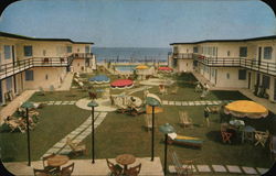 Seabreeze Motel and Apartments Miami Beach, FL Postcard Postcard Postcard