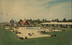 Howard Johnson's Motor Lodge and Restaurant Postcard