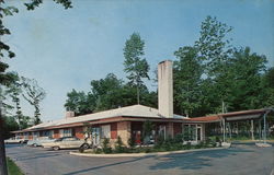 Motel Allenwood Postcard