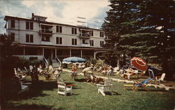 Hotel Belmont Lake Placid, NY Postcard Postcard Postcard
