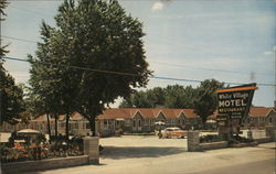 White Village Motel Postcard