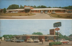 Tomahawk Motel & Restaurant Postcard