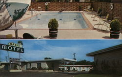 Oasis Motel Postcard