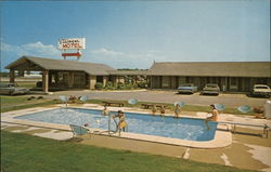 Villager Motel Postcard