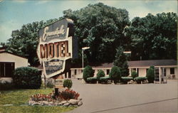 Evendale Motel Postcard