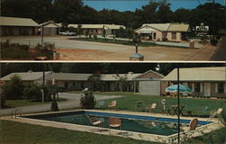 The King Motel and Restaurant Postcard