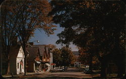 Commercial Street Looking East Postcard