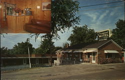 Glenwood Motel Fayetteville, TN Postcard Postcard Postcard