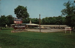 Chesapeake Motel and Restaurant Postcard