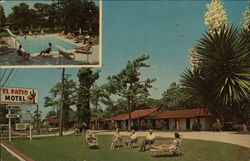El Patio Motel Myrtle Beach, SC Postcard Postcard Postcard