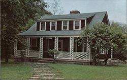 Monongalia County Cottage Postcard