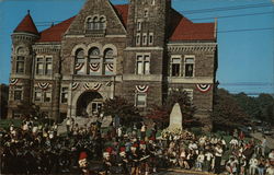 Coloful Parade at the 33rd Mountain State Forest Postcard