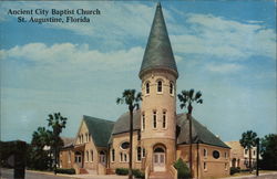 Ancient City Baptist Church St. Augustine, FL Postcard Postcard Postcard