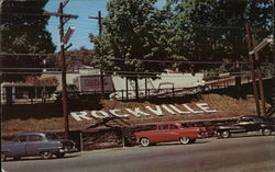 Center of City Rockville, CT Postcard Postcard Postcard