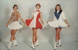 Varsity School Fashions Postcard
