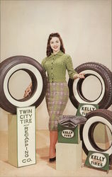 Twin City Tire and Recapping Company, Inc. Monroe, LA Modern (1970's to Present) Postcard Postcard 