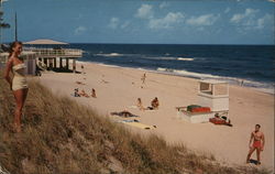 Overlooking the Municipal Beach Boca Raton, FL Postcard Postcard Postcard