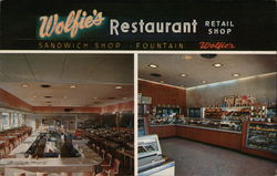Wolfie's Restaurant and Fountain St. Petersburg, FL Postcard Postcard Postcard