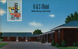 R & S Motel Millersburg, KY Postcard Postcard Postcard