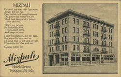 Mizpah Hotel Casino Postcard