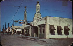 U-Dropp Inn Cafe Shamrock, TX Postcard Postcard Postcard