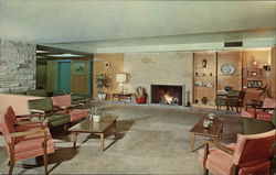 Fire Place Lounge, Wesley Gardens Des Moines, WA Postcard Postcard Postcard