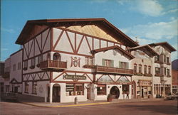 Bavarian alpine villate Leavenworth, WA Postcard Postcard Postcard