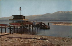 Puget Sound - Pilot's House, Ediz Hook Port Angeles, WA Postcard Postcard Postcard