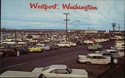 Harbor at Westport Washington Postcard Postcard Postcard